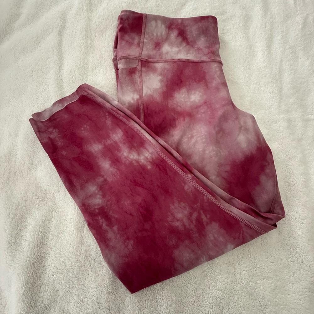 GAP Pink Tie-Dye Leggings
